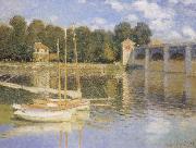 The Bridge at Argenteujil, Claude Monet